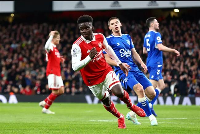 Saka đang là động lực chủ đạo đưa Arsenal đến chức vô địch Premier League mùa này