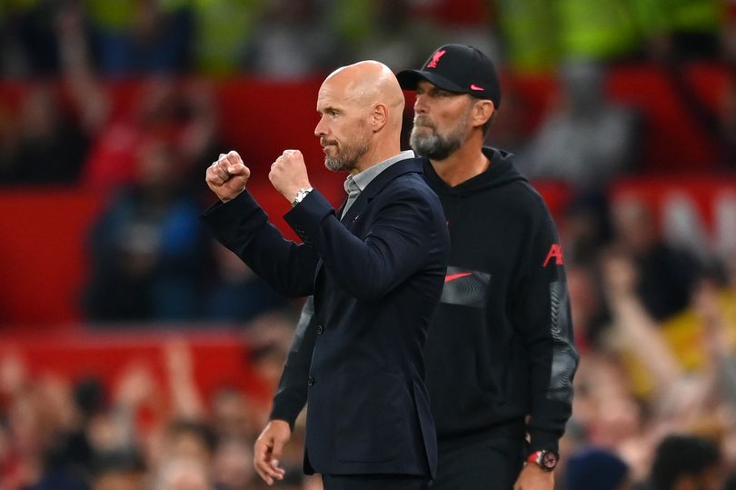 Ten Hag đã đánh bại Klopp ở trận lượt đi của Premier League mùa này