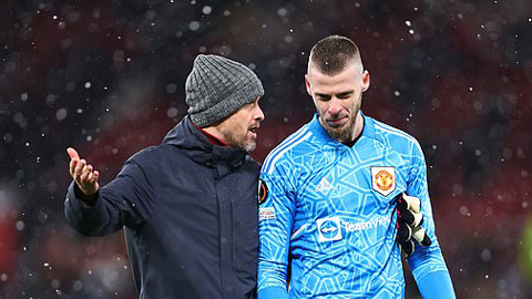 Ten Hag giải thích sai lầm của De Gea bằng lý do... khó tin