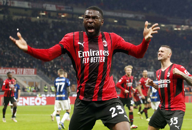 Hậu vệ Fikayo Tomori là ngôi sao người Anh hiếm hoi thành công tại Serie A