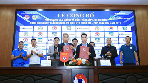 Hà Nội FC, HAGL vào chung bảng đấu tại VCK U17 Quốc gia 2023 