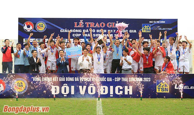 U17 Viettel lên ngôi vô địch giải U17 Quốc gia 2023