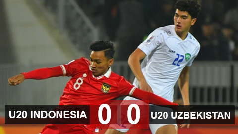 Kết quả U20 Uzbekistan 0-0 U20 Indonesia : U20 Indonesia bị loại