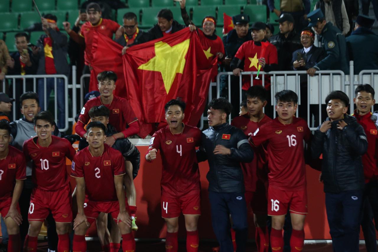 U20 Việt Nam tiếp tục tạo nên kỳ tích ở VCK U20 châu Á 2023 - Ảnh: Phan Hồng