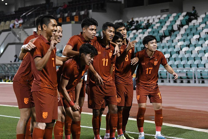 U23 Thái Lan đang gây ấn tượng ở Doha Cup