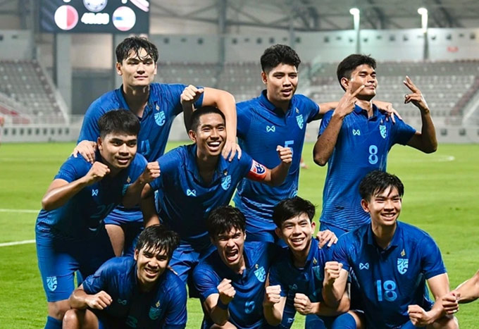 U23 Thái Lan chơi hay ở giải U23 Doha Cup 2023