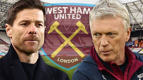 West Ham tính mời Xabi Alonso về thay Moyes