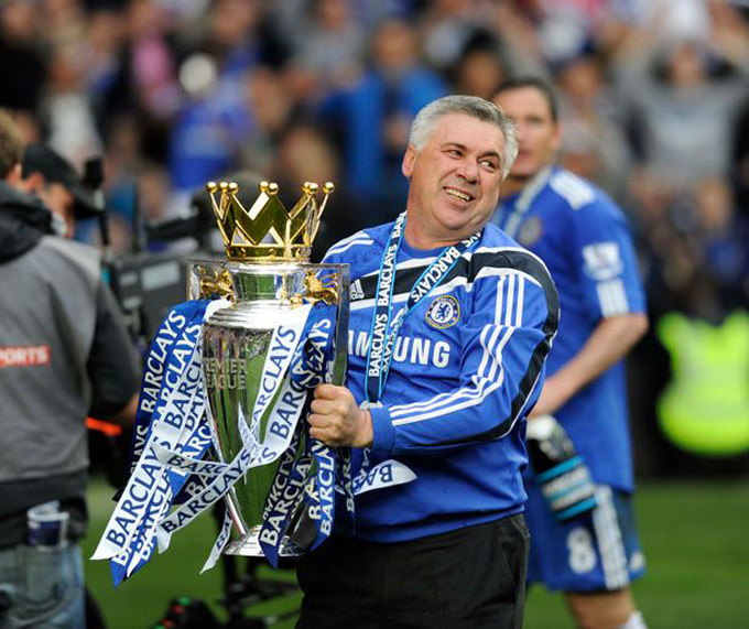 Ancelotti từng có thời gian thành công tại Chelsea