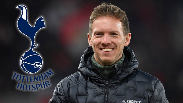 Nagelsmann sáng cửa dẫn dắt Tottenham