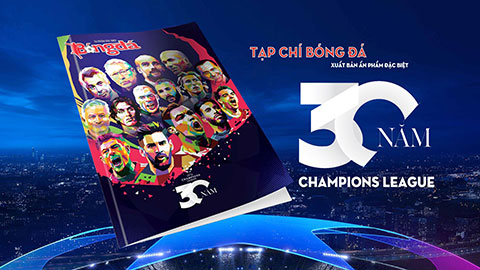 Đặt mua ấn bản đặc biệt 30 năm Champions League