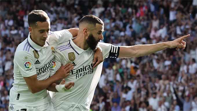 Benzema có hat-trick thứ ba trong tháng Tư