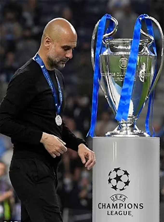 Pep luôn thất bại tại Champions League, từ Bayern cho tới Man City