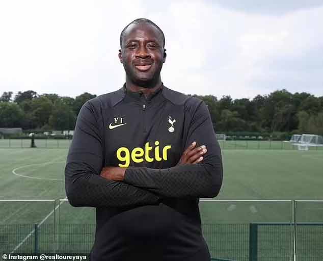 Toure đang hạnh phúc với công việc huấn luyện đội U16 Tottenham từ tháng 8/2022 đến nay.