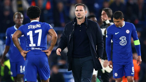 Chelsea có nguy cơ xuống hạng nếu Lampard vẫn tệ ngoại hạng