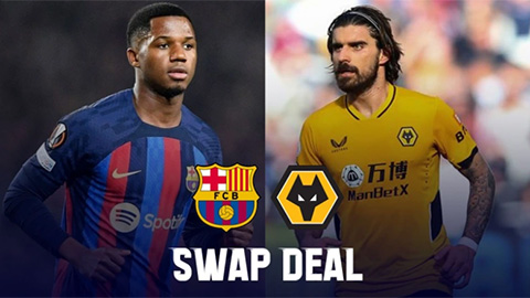 Barca chấp thuận nhả Ansu Fati cho Wolves để lấy 'mục tiêu' của MU