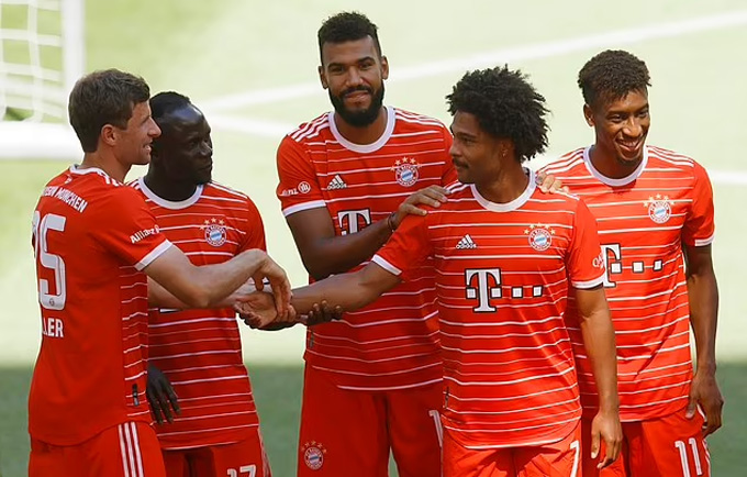 Bayern sở hữu hàng công đáng gờm