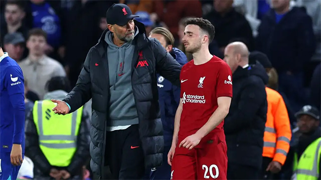 Jota cần sự vỗ về của Klopp hơn lúc nào hết