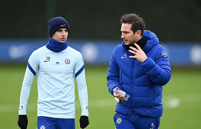 Mason Mount là một trong số các cầu thủ trẻ được Lampard rèn giũa và đưa ra ánh sáng