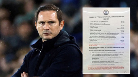 Lampard sẽ đưa khung hình phạt khủng khiếp trở lại Chelsea