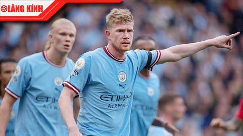 De Bruyne và Haaland, chuyện số 10 và số 9