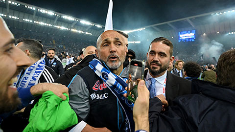 Spalletti gỡ mác 'thất bại' với Scudetto đầu tiên