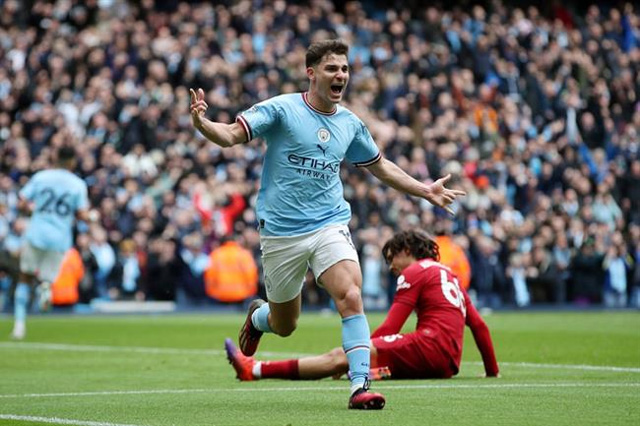 Man City đánh bại Liverpool với tỷ số 4-1