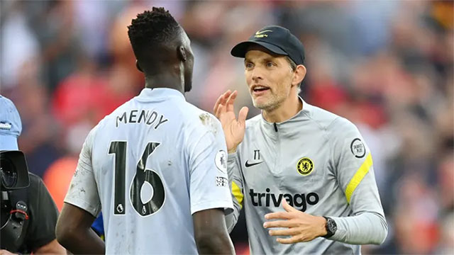 Mendy từng là học trò của HLV Tuchel