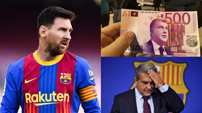 Kế hoạch tái hợp Messi của Barca bị phá sản vì... tiền