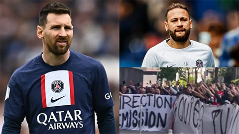 Fan PSG chửi bới Messi và Neymar