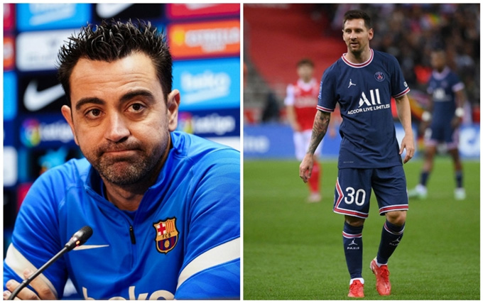 Dự án mà Xavi đang xây dựng tại Barca có thể gặp khó khăn nếu Messi quay lại