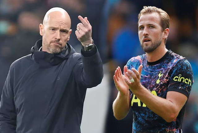 Ten Hag rất muốn có Harry Kane trong đội hình của MU mùa tới.