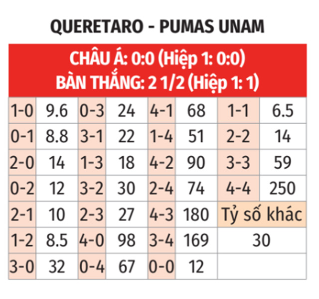 Queretaro vs Pumas