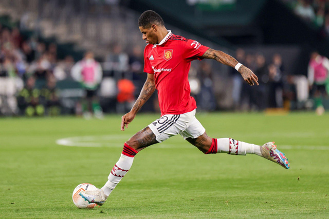 Phong độ cao của Rashford giúp MU càng thêm nguy hiểm khi phản công