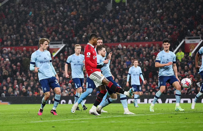 Rashford ghi bàn duy nhất cho MU