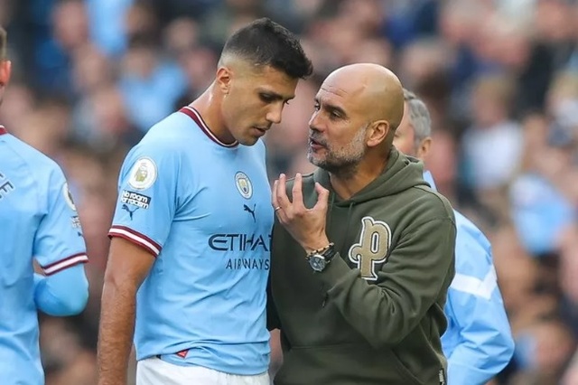 Rodri tiến bộ vượt bậc nhờ sự dạy dỗ của ông thầy Pep Guardiola.