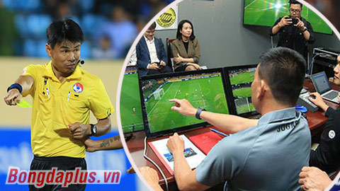 V.League cần VAR sau sai lầm của trọng tài Trương Hồng Vũ