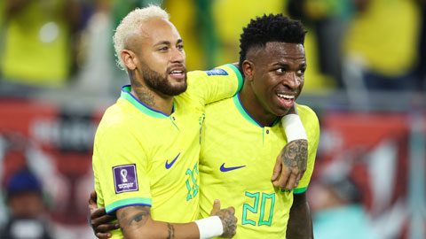 Vinicius truất ngôi của Neymar