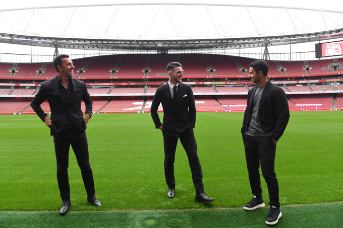 Arteta là thuyết khách kéo Rice về với Arsenal