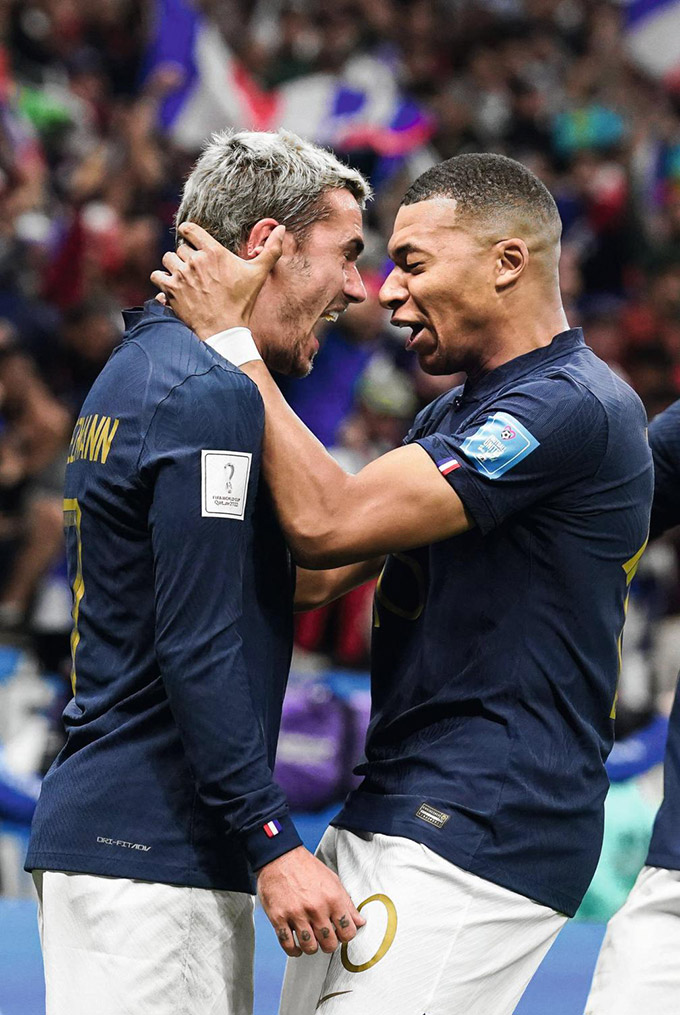 Mbappe bầu Griezmann ở vị trí số 1