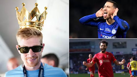 Hazard, Salah hay De Bruyne hay nhất Premier League 10 năm qua?