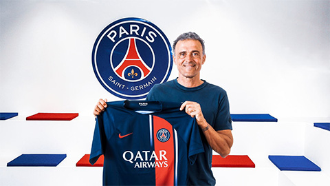 PSG chính thức bổ nhiệm HLV Enrique thay Galtier