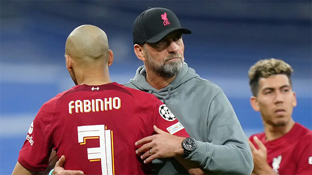 Klopp đã cạn kiên nhẫn với Fabinho