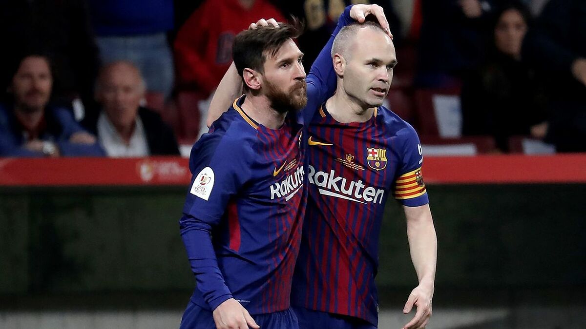 Iniesta chính là bệ phóng chủ lực cho sự thành công của Messi