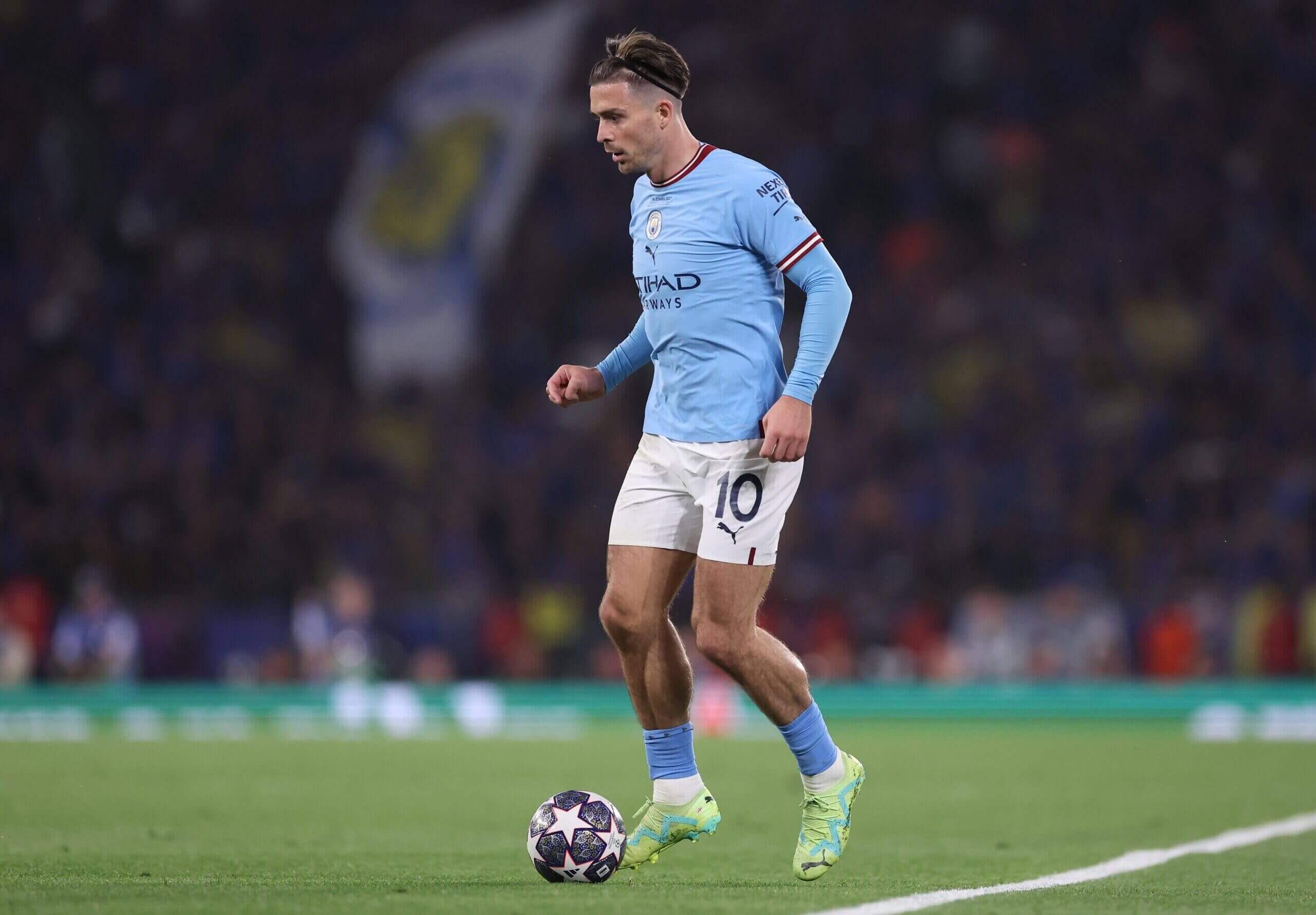 Jack Grealish là một trong những cầu thủ Anh giá cao nhưng vẫn được HLV Pep Giuardiola hài lòng