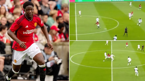 Fan MU phấn khích vì 'tiểu Pogba' Kobbie Mainoo