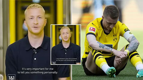 Marco Reus từ bỏ băng thủ quân Dortmund