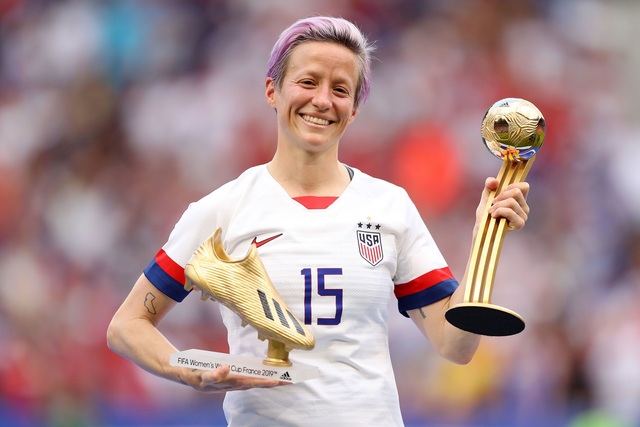 Rapinoe vẫn là trụ cột của ĐT nữ Mỹ dù đã 38 tuổi