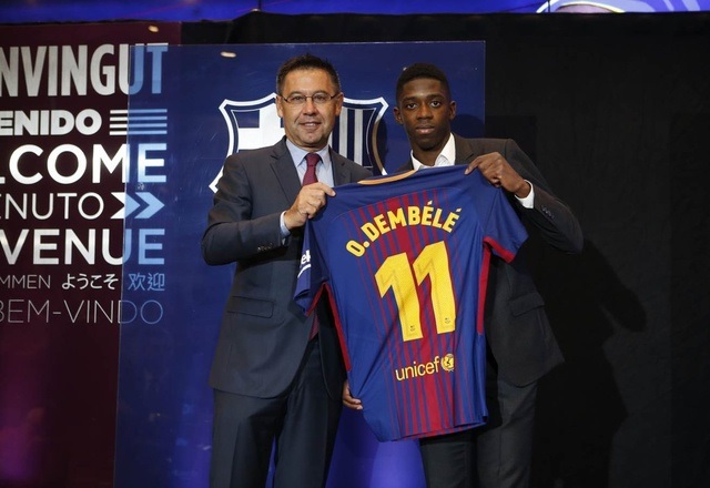 Barca lỗ 120 triệu euro trong thương vụ Dembele.