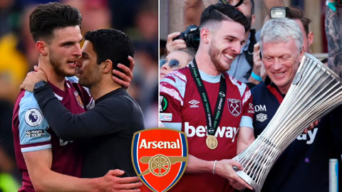 Lý do Arsenal vẫn chưa chính thức có Declan Rice sau 2 tuần đạt thoả thuận