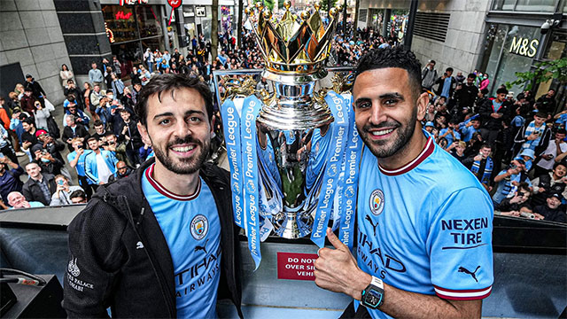 Silva không thể rời Man City khi Mahrez đã ra đi